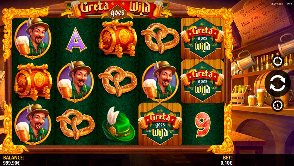 Spielmechanik des Greta Goes Wild-Slots