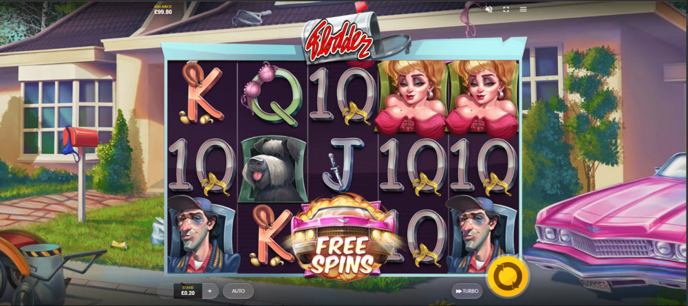 Gameplay des Flodder-Slots