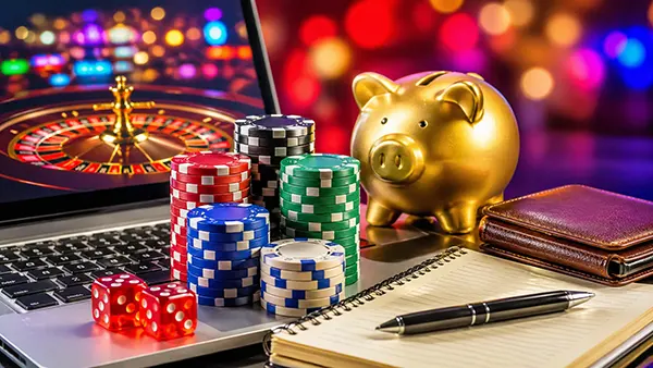 online casino budget